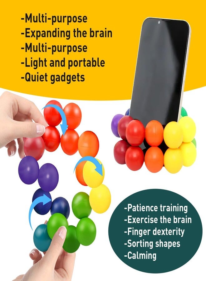 rytopt Fidget Balls, Fidget Toys Adults, Sensory Toys for Kids with Autism, Educational Ball for Travel Toys, Christmas, Valentines, Easter, Stocking Stuffers, Party Favors - Image 4